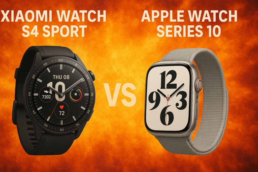 Xiaomi Watch S4 Sport vs. Apple Watch Series 10: Der Smartwatch-Duell