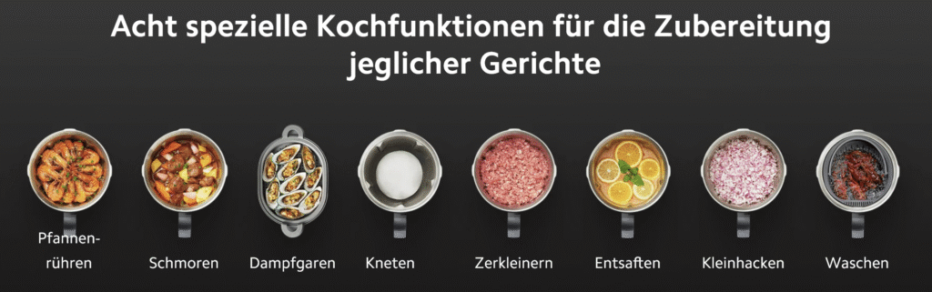 Der Xiaomi Kochroboter ist ein beeindruckendes Gerät, das durch Vielseitigkeit, smarte Technologie und einen attraktiven Preis überzeugt. Er ist ideal für: