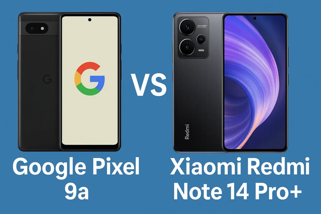 Google Pixel 9a vs. Xiaomi Redmi Note 14 Pro+: Welches ist das beste Mittelklasse-Smartphone?