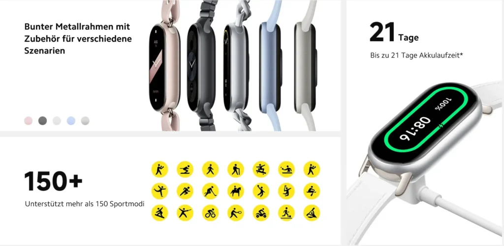 In diesem Artikel erfahren Sie, wie Sie das Beste aus Ihrer Mi Band 9 herausholen. So nutzen Sie die Xiaomi Smart Band 9 optimal