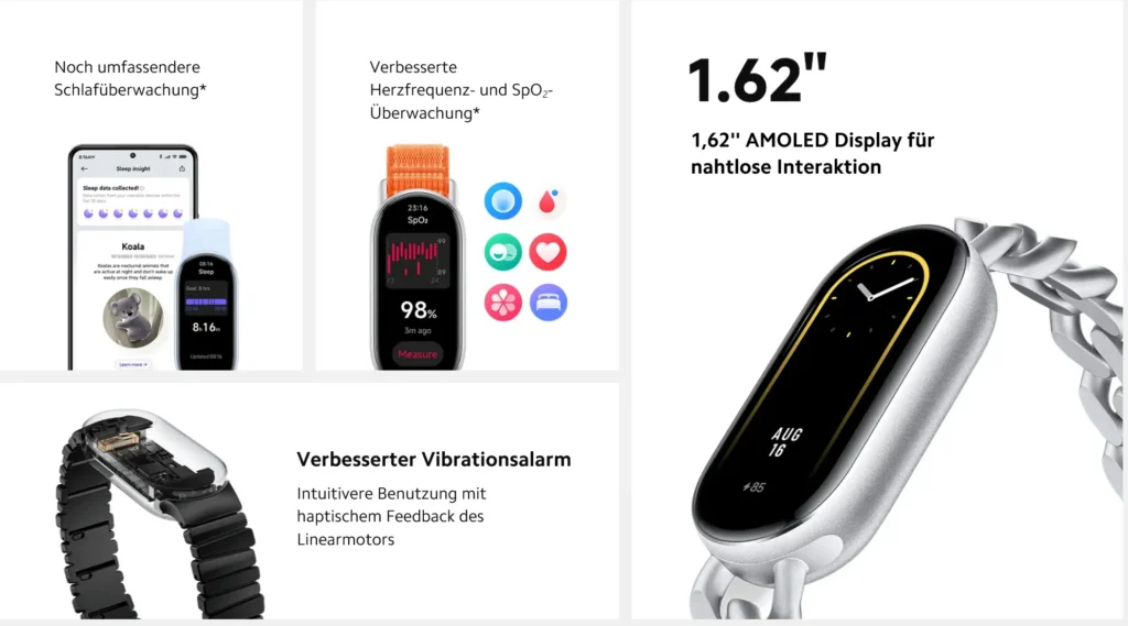 In diesem Artikel erfahren Sie, wie Sie das Beste aus Ihrer Mi Band 9 herausholen. So nutzen Sie die Xiaomi Smart Band 9 optimal