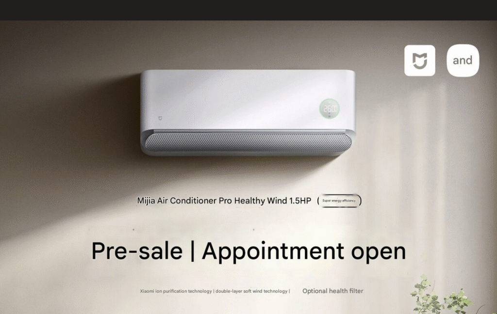 Xiaomi Mijia AC Pro Healthy Wind 1.5HP: Ein revolutionärer Fortschritt in der Klimatisierung