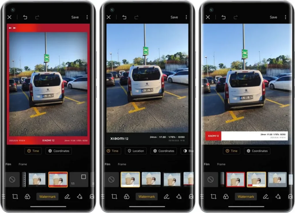 Erfahre mehr über die neuesten Funktionen der Xiaomi Camera 6.0, einschließlich kostenlosen benutzerdefinierten Wasserzeichen für alle Xiaomi-Geräte