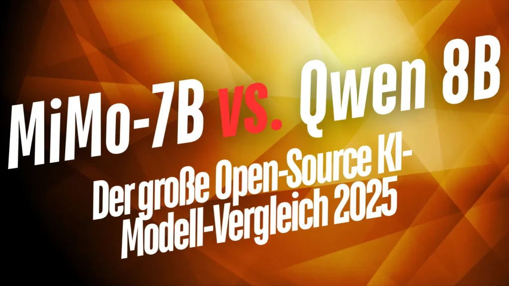 Xiaomi MiMo-7B vs. Alibaba Qwen 8B: KI-Modell Vergleich 2025 Xiaomi MiMo-7B und Alibaba Qwen 8B im Detailvergleich: Welches Open-Source KI-Modell ist besser für Ihre Bedürfnisse geeignet? Jetzt lesen!