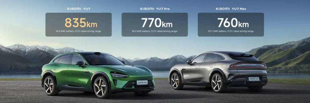 Entdecken Sie den Xiaomi YU7: Ein luxuriöser E-SUV mit innovativem Design, Spitzentechnologie und beeindruckender Reichweite. Jetzt mehr erfahren!