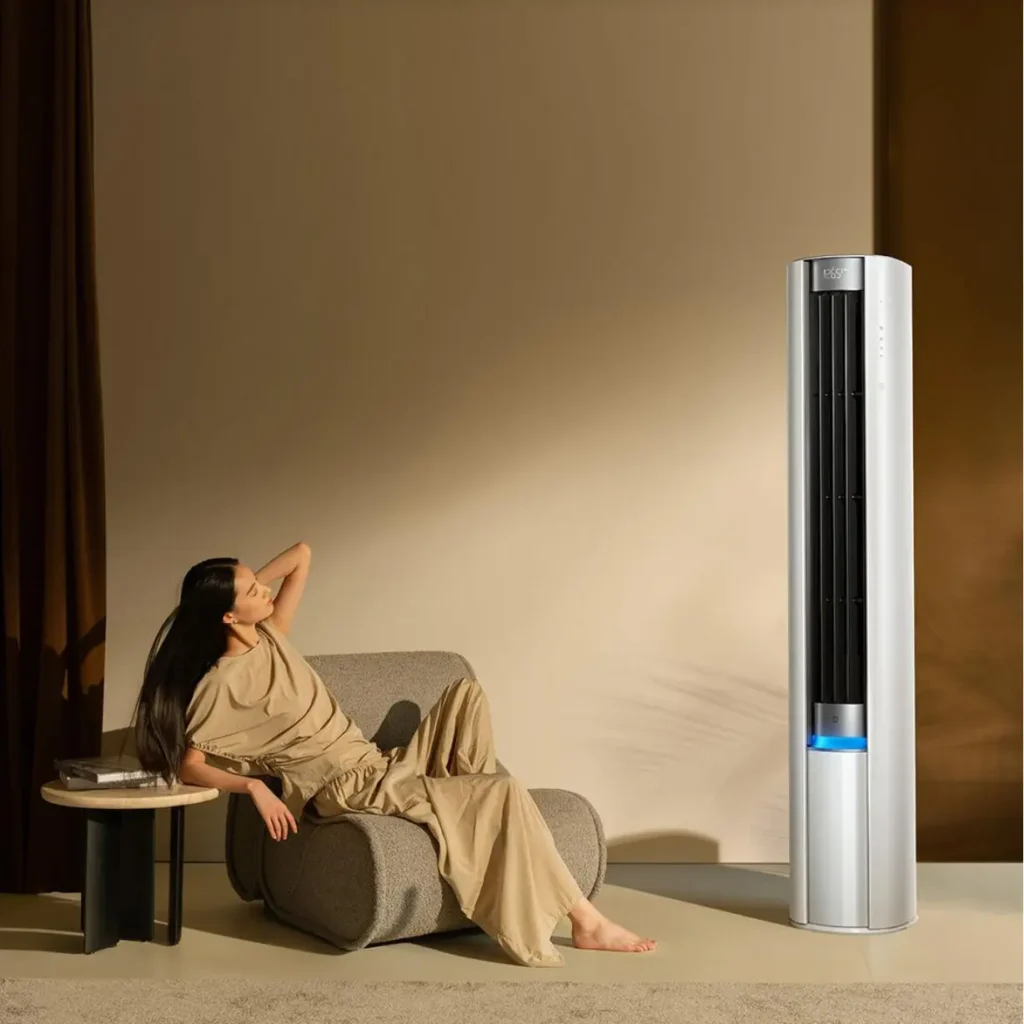 Die Xiaomi Mijia Pro Standklimaanlage spart bis zu 40% Energie, bietet HyperOS-Integration & intelligente Funktionen. Jetzt mehr erfahren!