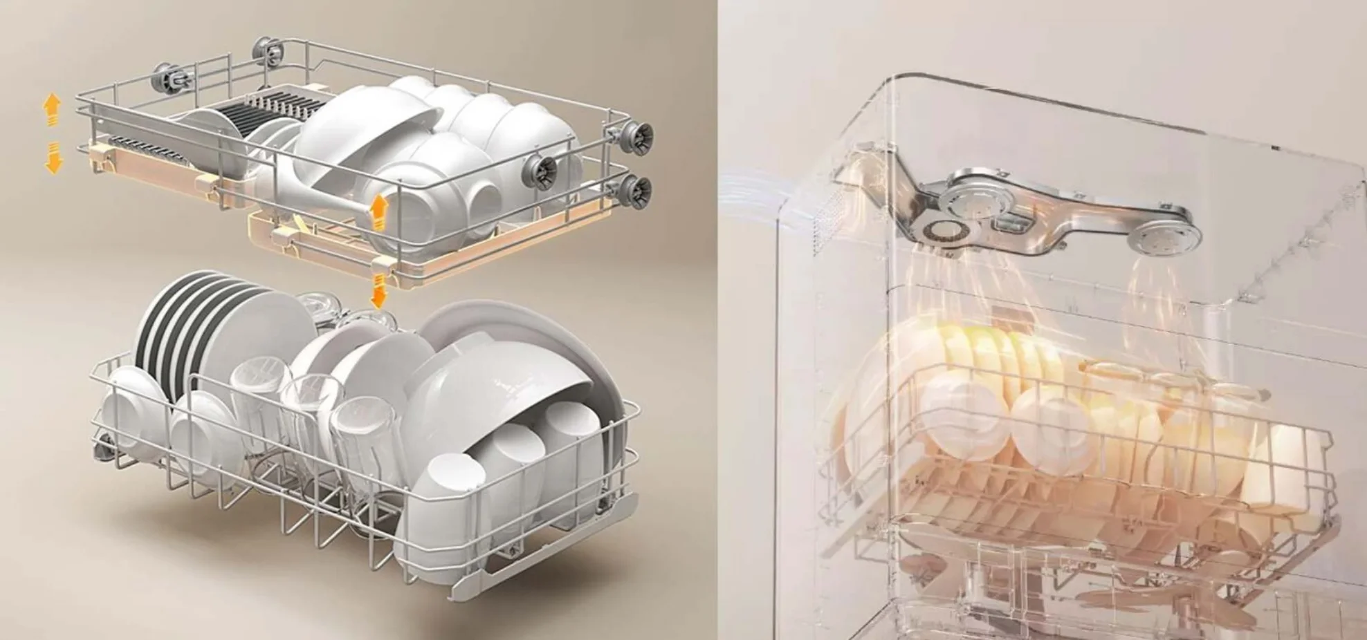 Xiaomi MIJIA Smart Desktop Dishwasher S10: Kompakt, Clever & Revolutionär! - Imagen 2 Xiaomi MIJIA Smart Desktop Dishwasher S10: Kompakt, Clever & Revolutionär! - Xiaomi MIJIA Smart Desktop Dishwasher S10