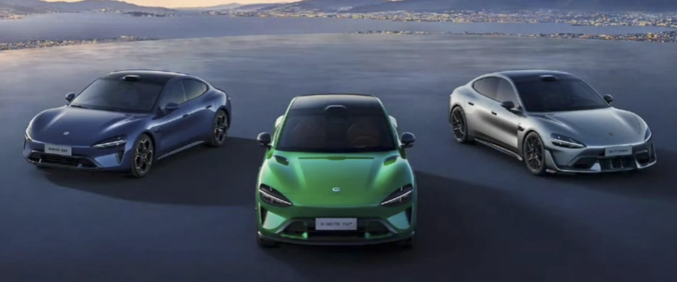 Fast Neuwagen Xiaomi Auto - Rückansicht